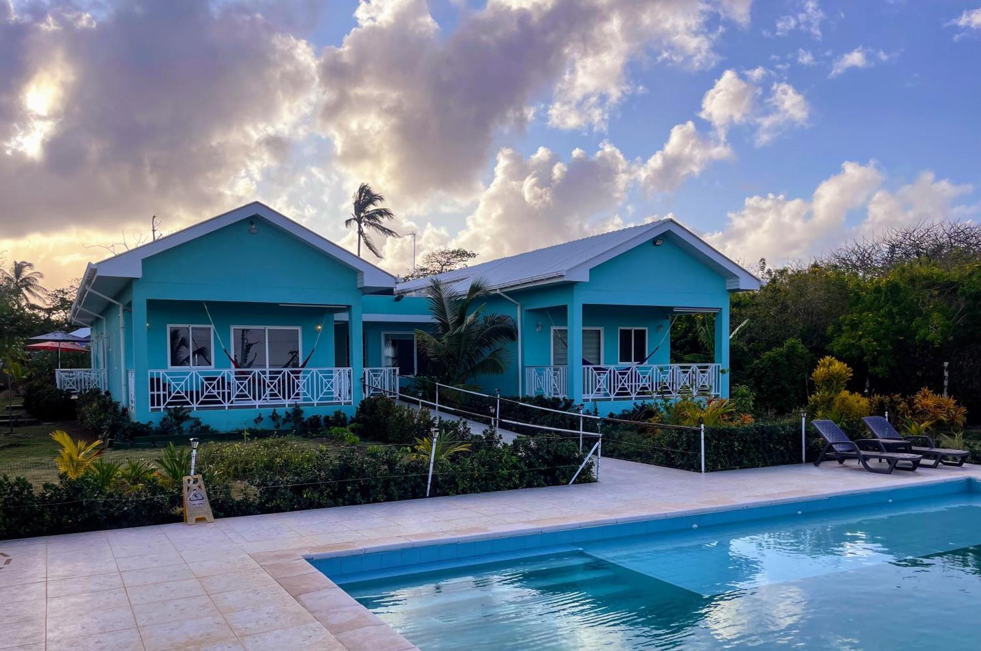 Blue Lizard House Villa San Andrés Kültér fotó